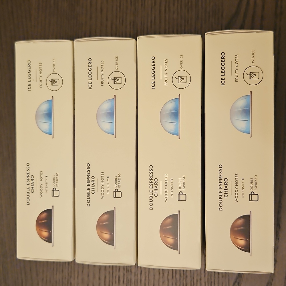4 Boxes of Nespresso Vertue